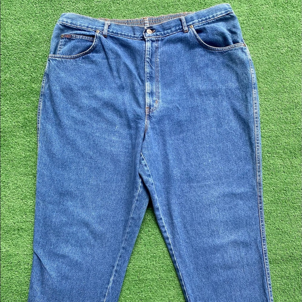 Vintage 80’s CHIC Mom Jeans Elastic Back Women’s Size 38 Inch Waist USA Made